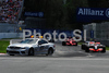 Safety Car followed by Lewis Hamilton (GBR), McLaren Mercedes and Robert Kubica (POL),  BMW Sauber F1 Team during Formula 1 Grand Prix of Canada. Formula 1 Grand Prix of Canada was held on Sunday, 8th of June 2008 in Montreal, Canada.

