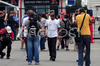 Lewis Hamilton (GBR), McLaren Mercedes before free practice for Formula 1 Grand Prix of France. Free practice for Formula 1 Grand Prix of France in Magny Cours was held on Thursday, 18th of June 2008 in Magny Cours, France. <br> 
