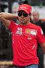 Felipe Massa (BRA), Scuderia Ferrari before free practice for Formula 1 Grand Prix of France. Free practice for Formula 1 Grand Prix of France in Magny Cours was held on Thursday, 18th of June 2008 in Magny Cours, France. <br> 
