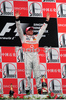Lewis Hamilton (GBR), McLaren Mercedes celebrates on the podium after Formula 1 Grand Prix of China in Shanghai. Formula 1 Grand Prix of China was held on Sunday, 19th of September 2008 in Shanghai, China.
