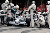 Robert Kubica (POL),  BMW Sauber F1 Team at pit stop during Formula 1 Grand Prix of China in Shanghai. Formula 1 Grand Prix of China was held on Sunday, 19th of September 2008 in Shanghai, China.
