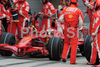 Kimi Raikkonen (FIN), Scuderia Ferrari at pit stop during Formula 1 Grand Prix of China in Shanghai. Formula 1 Grand Prix of China was held on Sunday, 19th of September 2008 in Shanghai, China.
