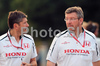 Nick Fry (GBR), Honda Racing F1 Team, Chief Executive Officer and Ross Brawn (GBR) Team Principal, Honda Racing F1 Team before Formula 1 Grand Prix of China in Shanghai. Formula 1 Grand Prix of China was held on Sunday, 19th of September 2008 in Shanghai, China.
