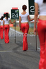 Chinese Grid Girls during Formula 1 Grand Prix of China in Shanghai. Formula 1 Grand Prix of China was held on Sunday, 19th of September 2008 in Shanghai, China.
