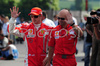 Kimi Raikkonen (FIN), Scuderia Ferrari during free practice for Formula 1 Grand Prix of France. Free practice for Formula 1 Grand Prix of France in Magny Cours was held on Thursday, 18th of June 2008 in Magny Cours, France. <br> 
