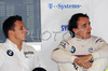 Christian Klien (AUT), Test Driver, BMW Sauber and Robert Kubica (POL),  BMW Sauber F1 Team during free practice for Formula 1 Grand Prix of France. Free practice for Formula 1 Grand Prix of France in Magny Cours was held on Thursday, 18th of June 2008 in Magny Cours, France. <br> 
