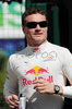 David Coulthard (GBR), Red Bull Racing before qualifications session for Formula 1 Grand Prix of France. Qualifications session for Formula 1 Grand Prix of France in Magny Cours was held on Saturday, 21th of June 2008 in Magny Cours, France. <br> 
