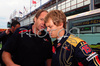 Gerhard Berger (AUT), Scuderia Toro Rosso, Team Co Owner and Sebastian Vettel (GER), Scuderia Toro Rosso before Formula 1 Grand Prix of France. Formula 1 Grand Prix of France in Magny Cours was held on Sunday, 22th of June 2008 in Magny Cours, France. <br> 
