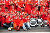 Team Scuderia Ferrari before Formula 1 Grand Prix of France. Formula 1 Grand Prix of France in Magny Cours was held on Sunday, 22th of June 2008 in Magny Cours, France. <br> 
