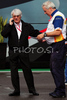 Bernie Ecclestone (GBR) and Pat Symonds (GBR), Renault F1 Team, Executive Director of Engineering during qualifications of Formula 1 Grand Prix of Great Britain. Formula 1 Grand Prix of Great Britain in Silverstone was held on Friday, 5th of July 2008 in Silverstone, Great Britain. <br> 
