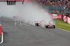Heikki Kovalainen (FIN), McLaren Mercedes and Lewis Hamilton (GBR), McLaren Mercedes during Formula 1 Grand Prix of Great Britain. Formula 1 Grand Prix of Great Britain in Silverstone was held on Friday, 6th of July 2008 in Silverstone, Great Britain. <br> 
