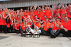 Team McLaren Mercedes during Formula 1 Grand Prix of Great Britain. Formula 1 Grand Prix of Great Britain in Silverstone was held on Friday, 6th of July 2008 in Silverstone, Great Britain. <br> 
