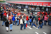Pit Walk during Formula 1 Grand Prix of Germany. Formula 1 Grand Prix of Germany in Hockenheim was held on 20h of July 2008 in Hockenheim, Germany. <br> 
