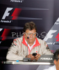Norbert Haug (Mercedes) in press conference <br>  during Formula 1 Grand Prix of Germany. Formula 1 Grand Prix of Germany in Hockenheim was held on 20h of July 2008 in Hockenheim, Germany. <br> 
