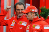 Stefano Domenicali (ITA), Scuderia Ferrari, Sporting Director and Kimi Raikkonen (FIN), Scuderia Ferrari during free practice for Formula 1 Grand Prix of Belgium in Spa Francorchamps. Free practice for Formula 1 Grand Prix of Belgium was held on 5th of September 2008 in Spa Francorchamps, Belgium.
