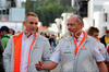 Martin Whitmarsh (GBR), McLaren, Chief Executive Officer and Ron Dennis (GBR), McLaren, Team Principal, Chairman during Formula 1 Grand Prix of Belgium in Spa Francorchamps. Formula 1 Grand Prix of Belgium was held on Sunday, 7th of September 2008 in Spa Francorchamps, Belgium.
