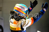 Fernando Alonso (ESP),  Renault F1 Team reacts after Formula 1 Grand Prix of Singapore. Formula 1 Grand Prix of Singapore was held on Sunday, 28th of September 2008 in Singapore City, Singapore. <br> 
