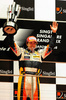 Fernando Alonso (ESP),  Renault F1 Team with trophy after Formula 1 Grand Prix of Singapore. Formula 1 Grand Prix of Singapore was held on Sunday, 28th of September 2008 in Singapore City, Singapore. <br> 
