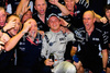 Nico Rosberg (GER), WilliamsF1 Team celebrates with his team after Formula 1 Grand Prix of Singapore. Formula 1 Grand Prix of Singapore was held on Sunday, 28th of September 2008 in Singapore City, Singapore. <br> 
