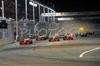 Race Start during Formula 1 Grand Prix of Singapore. Formula 1 Grand Prix of Singapore was held on Sunday, 28th of September 2008 in Singapore City, Singapore. <br> 
