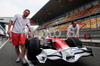 Toyota Racing Team before free practice for Formula 1 Grand Prix of China in Shanghai. Free practice for Formula 1 Grand Prix of China was held on 16th of September 2008 in Shanghai, China.
