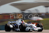 Robert Kubica (POL),  BMW Sauber F1 Team during free practice session for Formula 1 Grand Prix of China in Shanghai, China. Free practice for Formula 1 Grand Prix of China was held on Friday, 17th of October 2008 in Shanghai, China. <br> 
