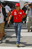 Felipe Massa (BRA), Scuderia Ferrari before Formula 1 Grand Prix of Brazil in Interlagos, Brazil. Last race of Formula 1 Grand Prix 2008 was Grand Prix of Brazil which was held on between 30th of October 2008 and 2nd of November 2008 in Interlagos, Brazil. <br> 
