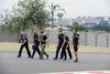 Sebastian Vettel (GER), Scuderia Toro Rosso inspecting the track before Formula 1 Grand Prix of Brazil in Interlagos, Brazil. Last race of Formula 1 Grand Prix 2008 was Grand Prix of Brazil which was held on between 30th of October 2008 and 2nd of November 2008 in Interlagos, Brazil. <br> 
