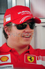 Kimi Raikkonen (FIN), Scuderia Ferrari before Formula 1 Grand Prix of Brazil in Interlagos, Brazil. Last race of Formula 1 Grand Prix 2008 was Grand Prix of Brazil which was held on between 30th of October 2008 and 2nd of November 2008 in Interlagos, Brazil. <br> 
