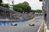 Rubens Barrichello (BRA), Honda Racing F1 Team and David Coulthard (GBR), Red Bull Racing during free practice for Formula 1 Grand Prix of Brazil in Interlagos, Brazil. Free practice for last race of Formula 1 Grand Prix 2008, Grand Prix of Brazil was held on Friday, 31th of October 2008 in Interlagos, Brazil. <br> 
