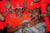 Lewis Hamilton (GBR), McLaren Mercedes with his brother after Formula 1 Grand Prix of Brazil in Interlagos, Brazil. Last race of Formula 1 Grand Prix 2008, Grand Prix of Brazil was held on Sunday, 2nd of November 2008 in Interlagos, Brazil. <br> 

