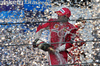 Felipe Massa (BRA), Scuderia Ferrari on podium after after Formula 1 Grand Prix of Brazil in Interlagos, Brazil. Last race of Formula 1 Grand Prix 2008, Grand Prix of Brazil was held on Sunday, 2nd of November 2008 in Interlagos, Brazil. <br> 
