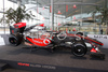 McLaren Mercedes MP4-24 during presentation of new Mclaren Mercedes Formula 1 race car. Presentation of Mclaren Mercedes Formula 1 team was held in Woking, Great Britain, on 17th of January 2009.
