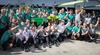 Teamfoto mit Sieger Nico Rosberg, (GER, Mercedes AMG Petronas Formula One Team) during the Race of the Austrian Formula One Grand Prix at the Red Bull Ring in Spielberg, Austria, 2014/06/22.
