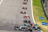 Nico Rosberg, (GER, Mercedes AMG Petronas Formula One Team), Lewis Hamilton, (GBR, Mercedes AMG Petronas Formula One Team) during the Race of the Austrian Formula One Grand Prix at the Red Bull Ring in Spielberg, Austria, 2014/06/22.
