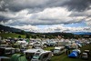 Fans camping during the Race of the Austrian Formula One Grand Prix at the Red Bull Ring in Spielberg, Austria, 2015/06/21.
