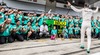 Team of Mercedes AMG Petronas F1 after victory of Nico Rosberg during the Race of the Austrian Formula One Grand Prix at the Red Bull Ring in Spielberg, Austria, 2015/06/21.
