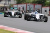 Lewis Hamilton (Mercedes AMG Petronas Formula One Team) and Felipe Massa (Williams F1 Team/Mercedes) during the race of the Hungarian Formula One Grand Prix at the Hungaroring in Budapest, Hungary on 2015/07/26.
