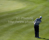 Richard Bland (GBR) playing a shot on day one of the Celtic Manor Wales Open 2010, in the Celtic Manor Resort and Golf Club, part of the Race to Dubai tournament.
