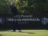 Jarmo Sandelin (SWE) playing a shot on day one of the Celtic Manor Wales Open 2010, in the Celtic Manor Resort and Golf Club, part of the Race to Dubai tournament.
