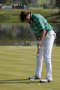 Robert-Jan Derksen (NED) putting on day one of the Celtic Manor Wales Open 2010, in the Celtic Manor Resort and Golf Club, part of the Race to Dubai tournament.

