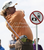 Miguel Angel Jimenez (ESP) playing a shot on day one of the Celtic Manor Wales Open 2010, in the Celtic Manor Resort and Golf Club, part of the Race to Dubai tournament.

