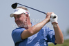 Darren Clarke (GBR) playing a shot on day one of the Celtic Manor Wales Open 2010, in the Celtic Manor Resort and Golf Club, part of the Race to Dubai tournament.

