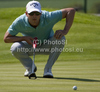 Niclas Fasth (SWE) playing a shot on day one of the Celtic Manor Wales Open 2010, in the Celtic Manor Resort and Golf Club, part of the Race to Dubai tournament.
