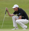 Martin Lafeber (NED) in action on day three of the Celtic Manor Wales Open 2010, in the Celtic Manor Resort and Golf Club, part of the Race to Dubai tournament.
