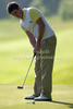 Matt Haines (GBR) in action on the first day of the European Tour, 14th Open de Saint-Omer, part of the Race to Dubai tournament and played at the AA Saint-Omer Golf Club .
