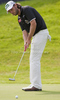 Martin Wiegele (AUT) in action on the first day of the European Tour, 14th Open de Saint-Omer, part of the Race to Dubai tournament and played at the AA Saint-Omer Golf Club .
