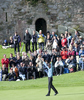 Raphael Jacquelin (FRA)  in action during the final day of the PGA European Tour, Barclays Scottish Open part of The Race to Dubai Tournament.
