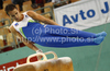 Saso Bertoncelj of Slovenia performing during 6th Artistic gymnastics World Cup in Maribor, Slovenia. First day of traditional 43rd Salamun memorial which also counts as Artistic gymnastics World cup was held in Maribor, Slovenia on Saturday, 8th of May 2010.
