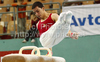 Zoltan Kallai of Hungary performing during 6th Artistic gymnastics World Cup in Maribor, Slovenia. First day of traditional 43rd Salamun memorial which also counts as Artistic gymnastics World cup was held in Maribor, Slovenia on Saturday, 8th of May 2010.
